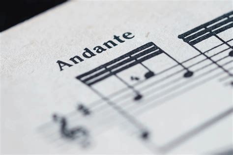 Andante Meaning Music: A Multi-Layered Exploration