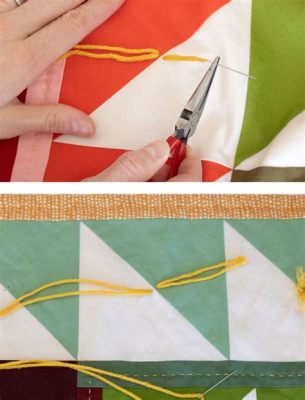 How to Tie a Quilt with Embroidery Floss: A Journey Through Threads and Textiles