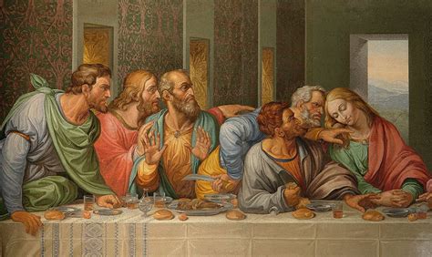 in this painting of the last supper, where is judas? and why do some artists choose to omit him?