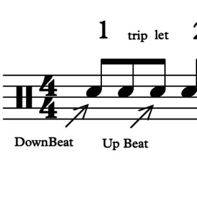 what is a downbeat in music and how does it influence the emotional tone of a piece?